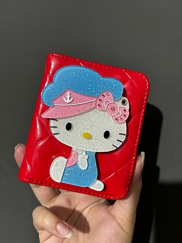 Hello kitty aynalı cüzdan