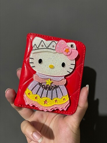 Hello kitty aynalı cüzdan