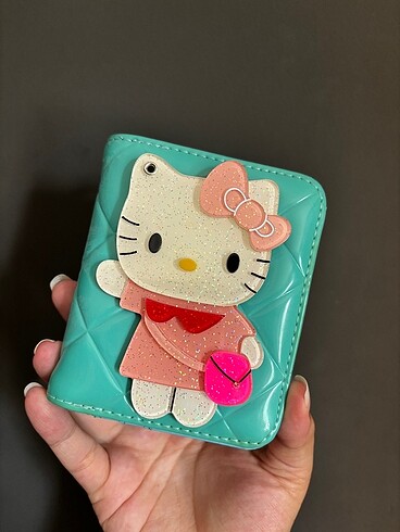 Hello kitty aynalı cüzdan