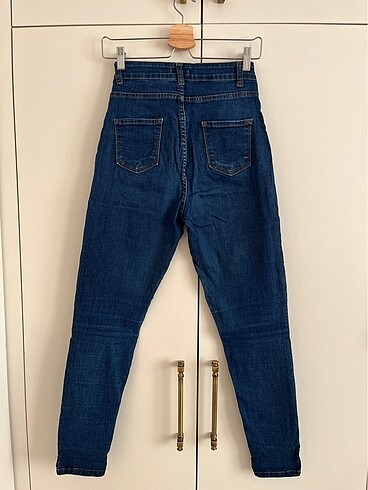 Diğer Gusto yüksek bel likralı jean