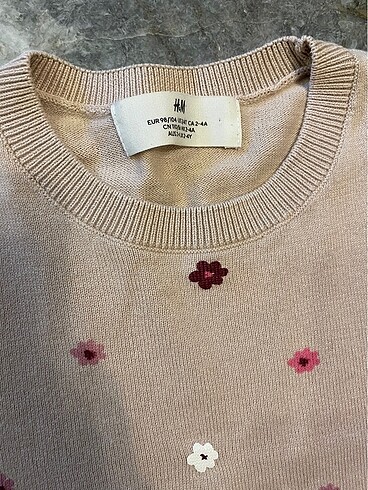 4 Yaş Beden H&M kazak 2-4 yaş