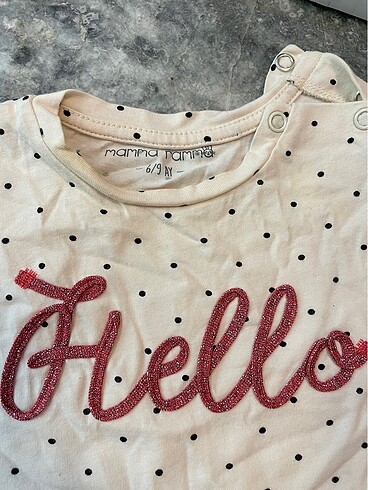 Boyner Boyner markalı tshirt 6-9 ay