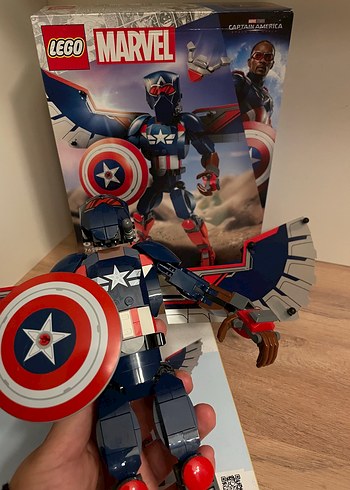  Beden Lego Marvel Kaptan Amerika