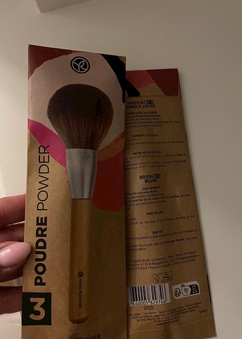 Yves Rocher Bej Makyaj Fırçası Seti - Görsel 2