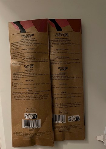 Yves Rocher Bej Makyaj Fırçası Seti - Görsel 3