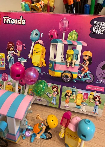 LEGO Friends Dondurma ve Balon Standı - Görsel 3