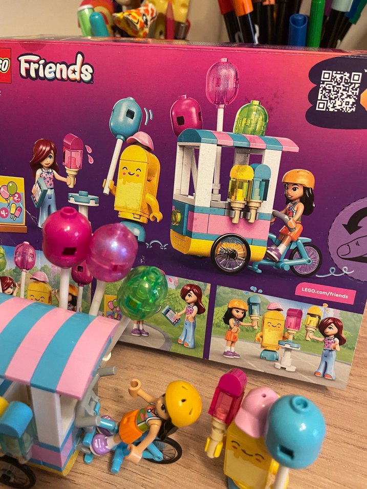 LEGO Friends Dondurma ve Balon Standı - Görsel 3