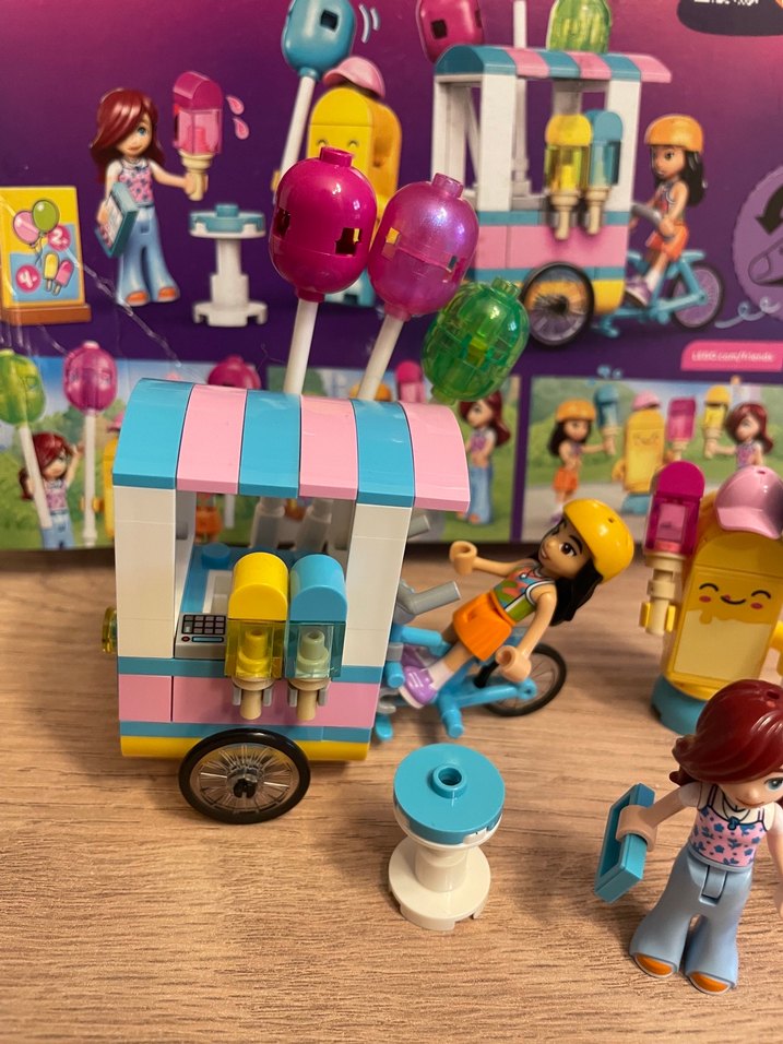 LEGO Friends Dondurma ve Balon Standı - Görsel 2