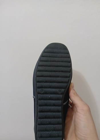 Koyu Mavi Süet Tokalı Erkek Günlük Ayakkabı - Görsel 4