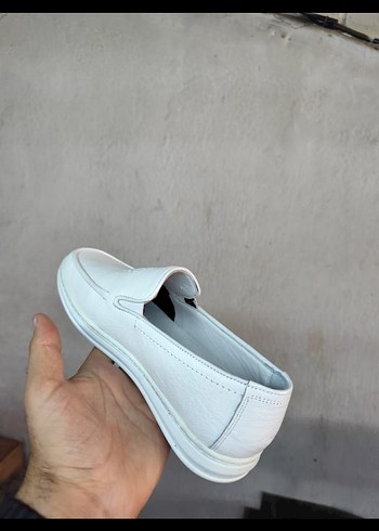 Diger Erkek Beyaz Minimalist Klasik Ayakkabı - Görsel 3