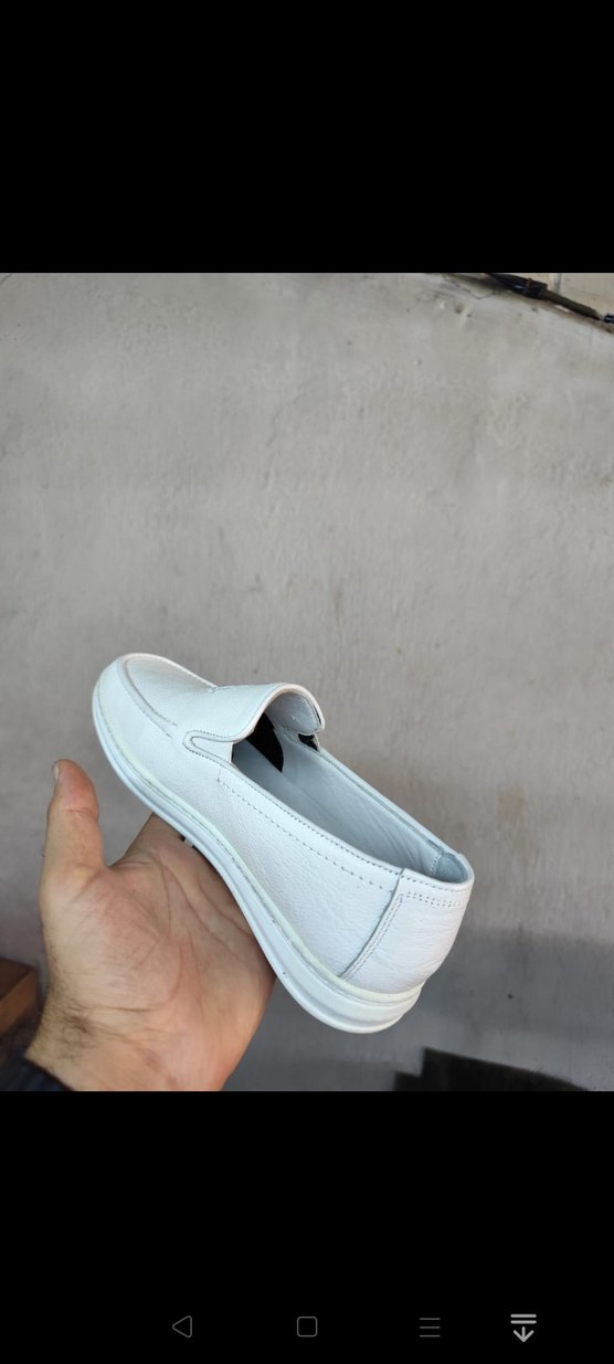 Diger Erkek Beyaz Minimalist Klasik Ayakkabı - Görsel 3