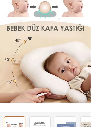 Çift Taraflı düz kafa yastıgı - Görsel 2