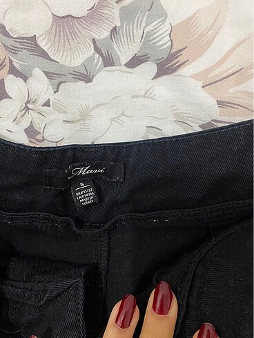Mavi Jeans Uzun siyah yumuşak kot pantolon