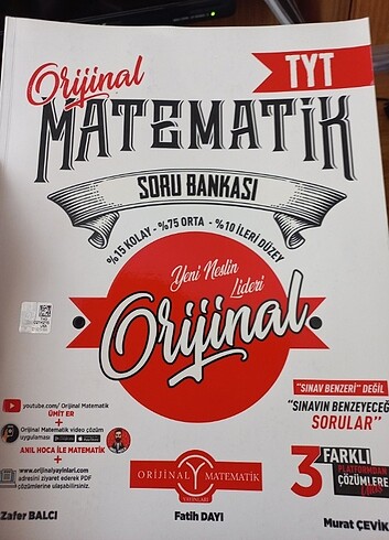 Tyt Orijinal Matematik 