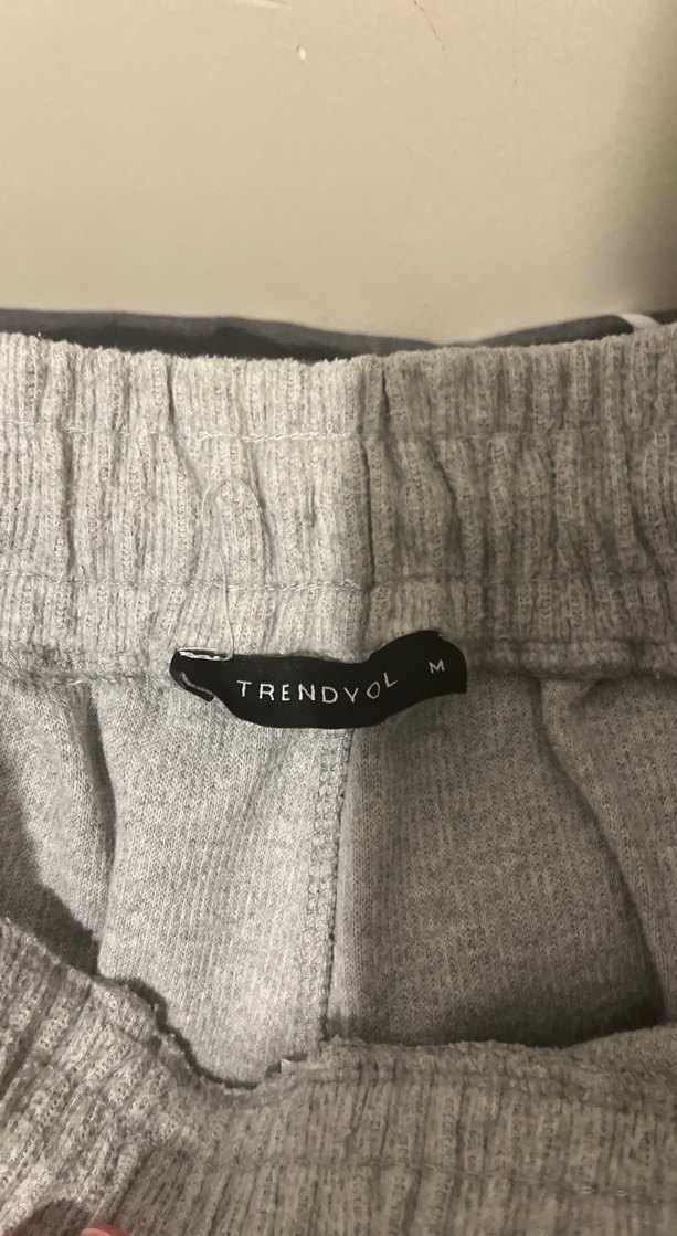 Kadın Gri Rahat Kesim Eşofman Altı - Görsel 2