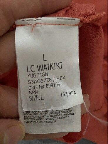 l Beden LCW kısa elbise