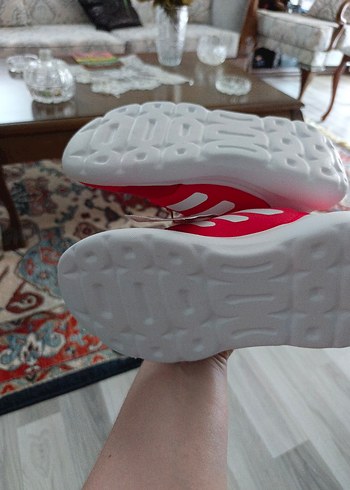 32 Beden Kız Çocuk kırmızı Spor Ayakkabı adidas