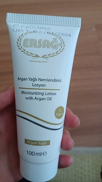 Diğer Ersag Argan yağlı losyon
