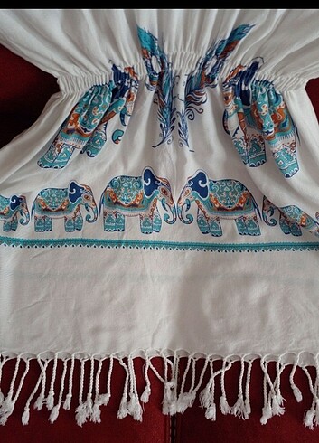 Tasarımcı Plaj elbisesi