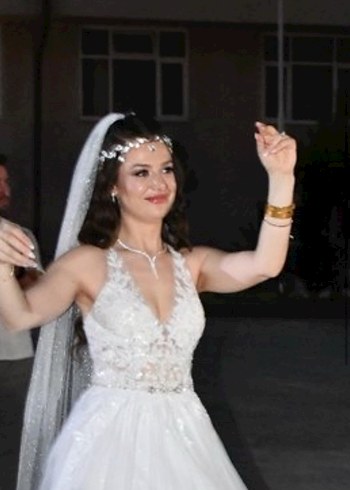 Helen gelin saç aksesuarı - Görsel 5