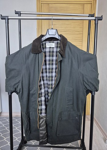 İNGİLTEREDEN GELME BARBOUR MUADİLİ WAX KABAN (ZEYTİN RENGİ)