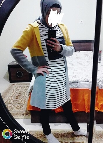 Kapşonlu tunik