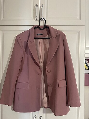 gül kurusu blazer ceket