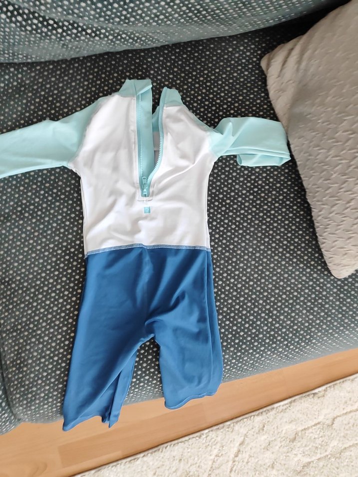 dechatlon Uzun Kollu Mavi Erkek Çocuk Mayo - Görsel 4