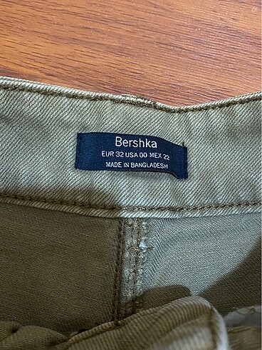 32 Beden Bershka pantolon