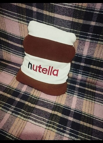 Mini Nutella pofuduk yastık 