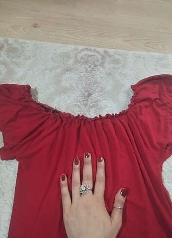 Zara Kırmızı bluz