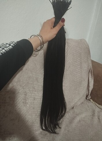 70 cm dolgun Özbek saçları