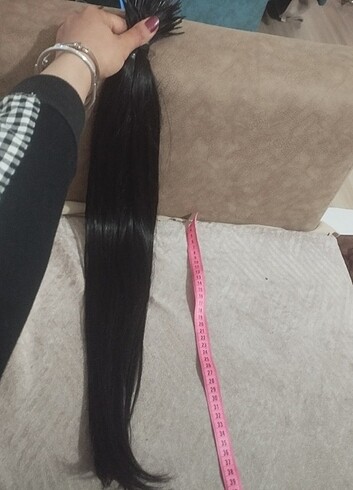  Beden 70 cm dolgun Özbek saçları