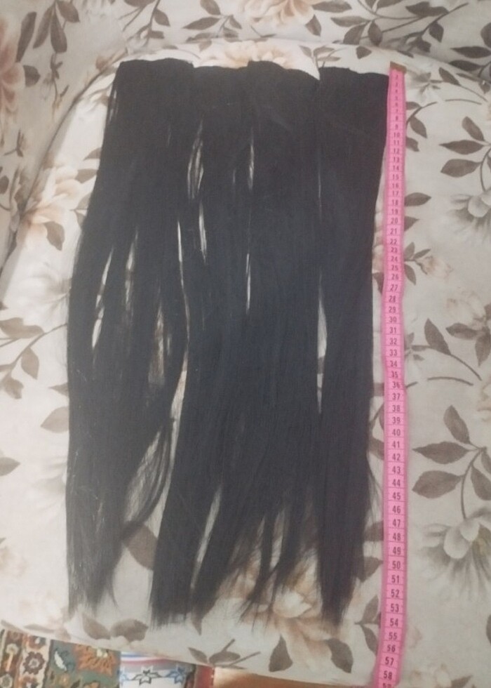 4 parça çıtçıt postiş saç  - Görsel 3