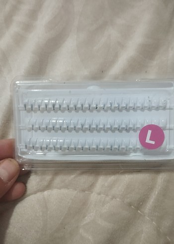 Bej Gri Takma Kirpik Seti - Görsel 2