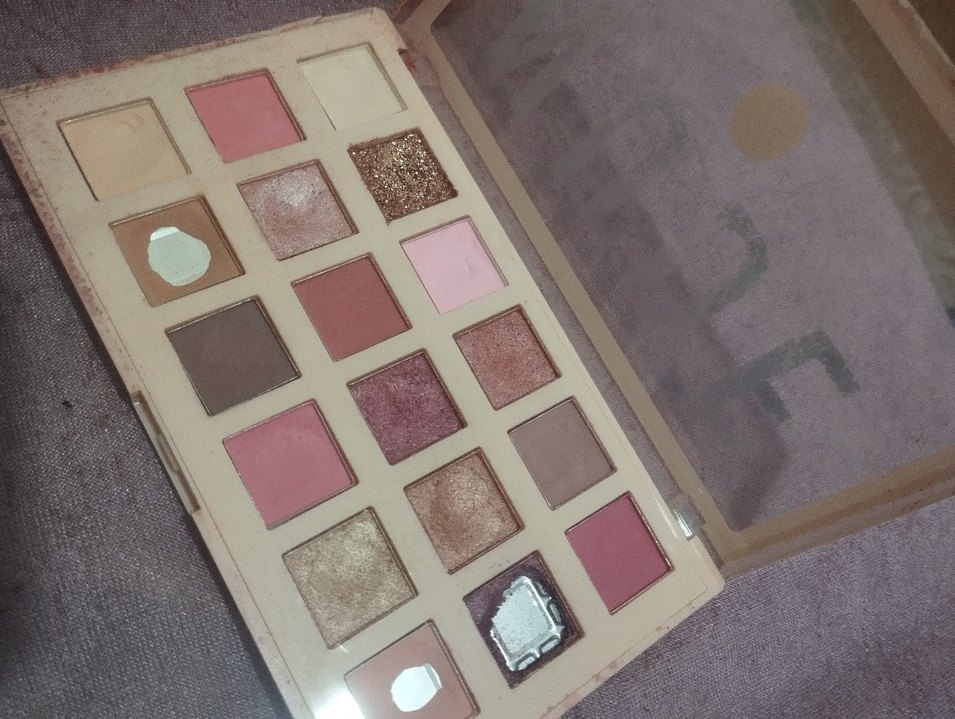 far paleti yoğun pigmentli ışıltılı çok renkli - Görsel 2