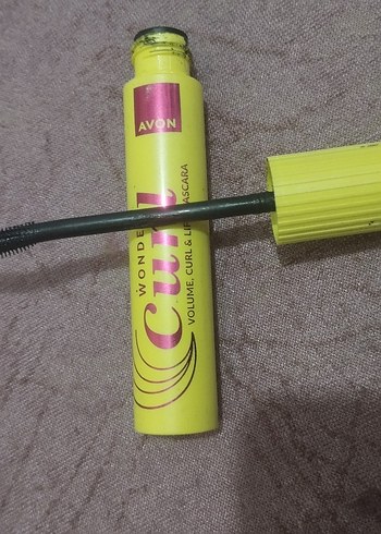 Avon Wonder Curl Maskara Sarı Parlak - Görsel 2