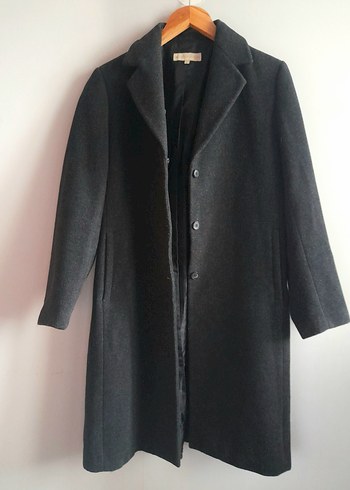 Mudo Marka Uzun Yün uzun Kadın Manto - Görsel 8