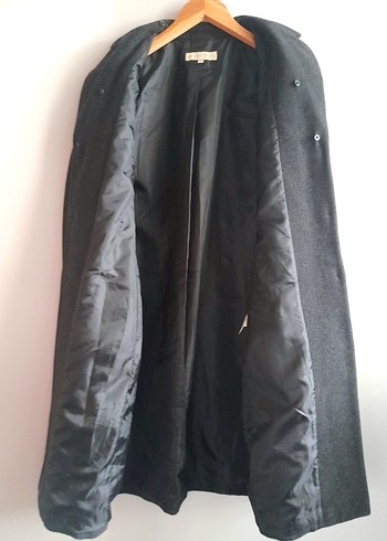 Mudo Marka Uzun Yün uzun Kadın Manto - Görsel 9