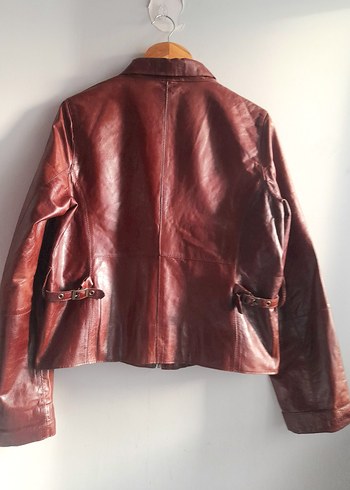 Violet Marka Gerçek Deri Mont - Görsel 11