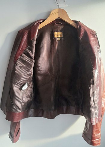 Violet Marka Gerçek Deri Mont - Görsel 10