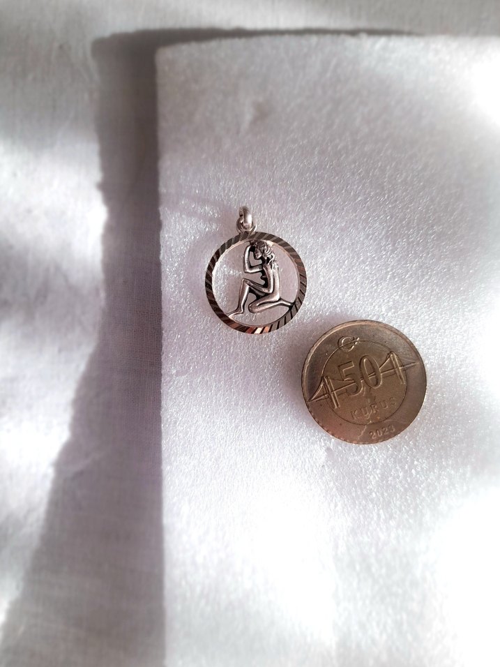 Gümüş Kolye Ucu - Görsel 5