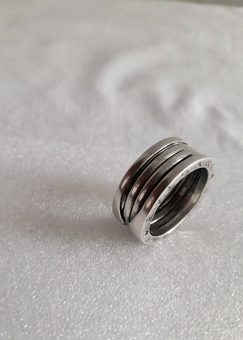 Orjinal Bvlgari Gümüş Yüzük - Görsel 11