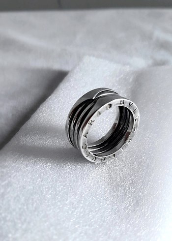 Orjinal Bvlgari Gümüş Yüzük - Görsel 4