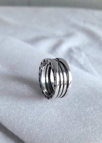 Orjinal Bvlgari Gümüş Yüzük - Görsel 6