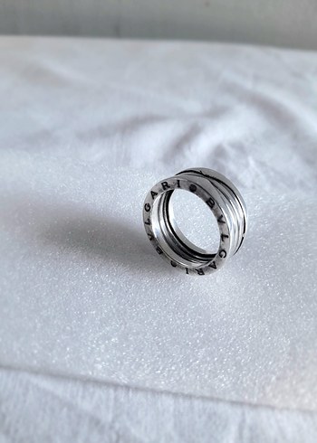 Orjinal Bvlgari Gümüş Yüzük - Görsel 5