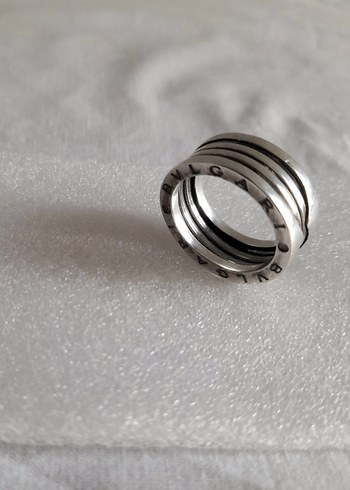 Orjinal Bvlgari Gümüş Yüzük - Görsel 2