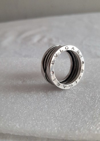 Orjinal Bvlgari Gümüş Yüzük - Görsel 10