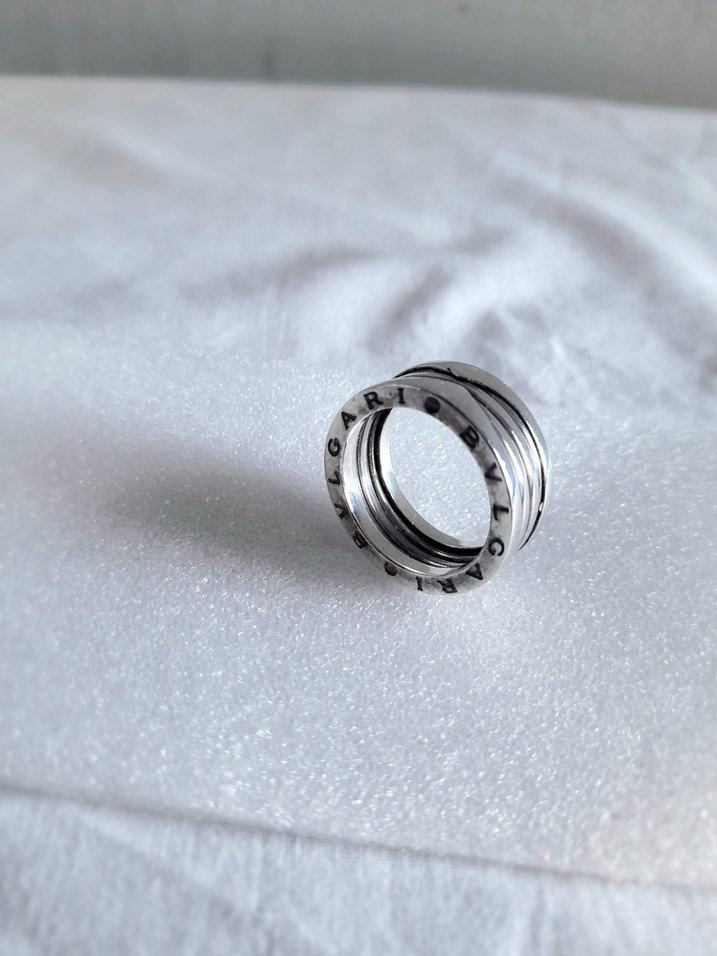Orjinal Bvlgari Gümüş Yüzük - Görsel 5