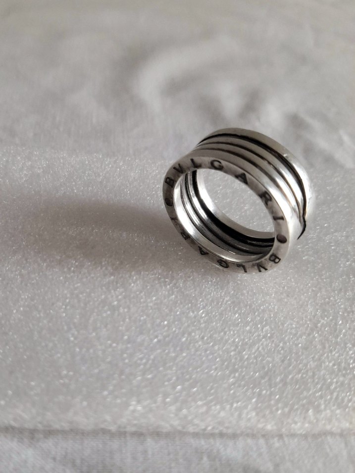 Orjinal Bvlgari Gümüş Yüzük - Görsel 2